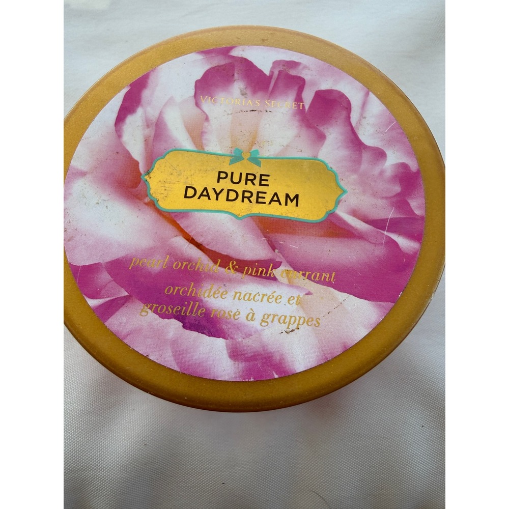 Victorias Secret Pure Daydream Deep Softening Body Butter 6.5 oz 3/4 full